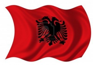 1-Bandera de la República de Albania