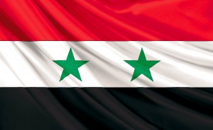 91- Bandera de la República Árabe de Siria