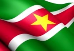 96- Bandera de la República de Surinam