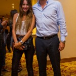 Pampita Addohaim y Director de RRPP y OVO Conrad J. Azcurra